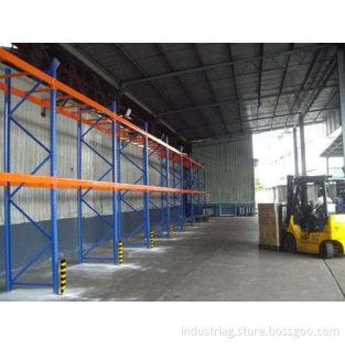longspan Double - deep selective pallet rack , Stores multi